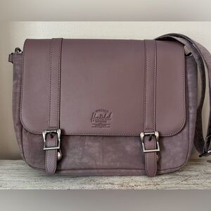 NWOT $135 HERSCHEL SUPPLY CO. Orion Retreat Nylon Crossbody Bag Lavender